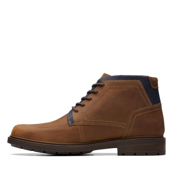 Clarks Mens Un Shire HI Waterproof Brown Boots (NWT) - Picture 5 of 6